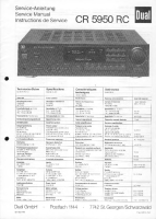 Dual CR-5950-RC-Service-Manual 